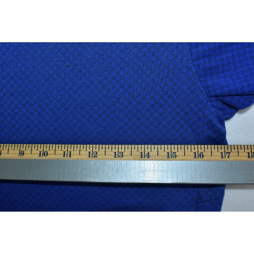 Nike Active Cool Tailwind Dri Fit Men's Shirt Size S Blue Workout w/Pocket - Picture 8 of 10